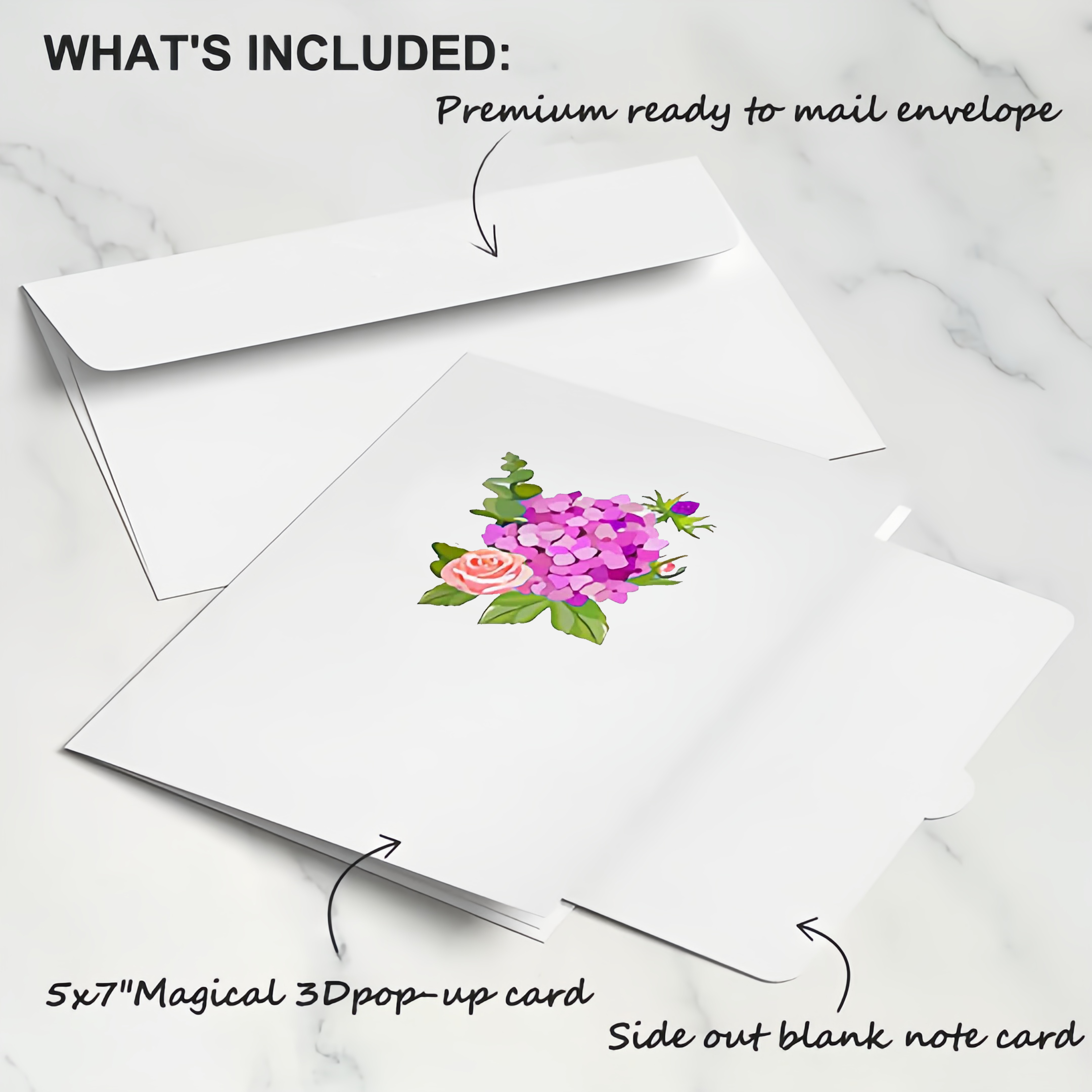 Happy Mother's Day Hydrangeas Pop-Up Card