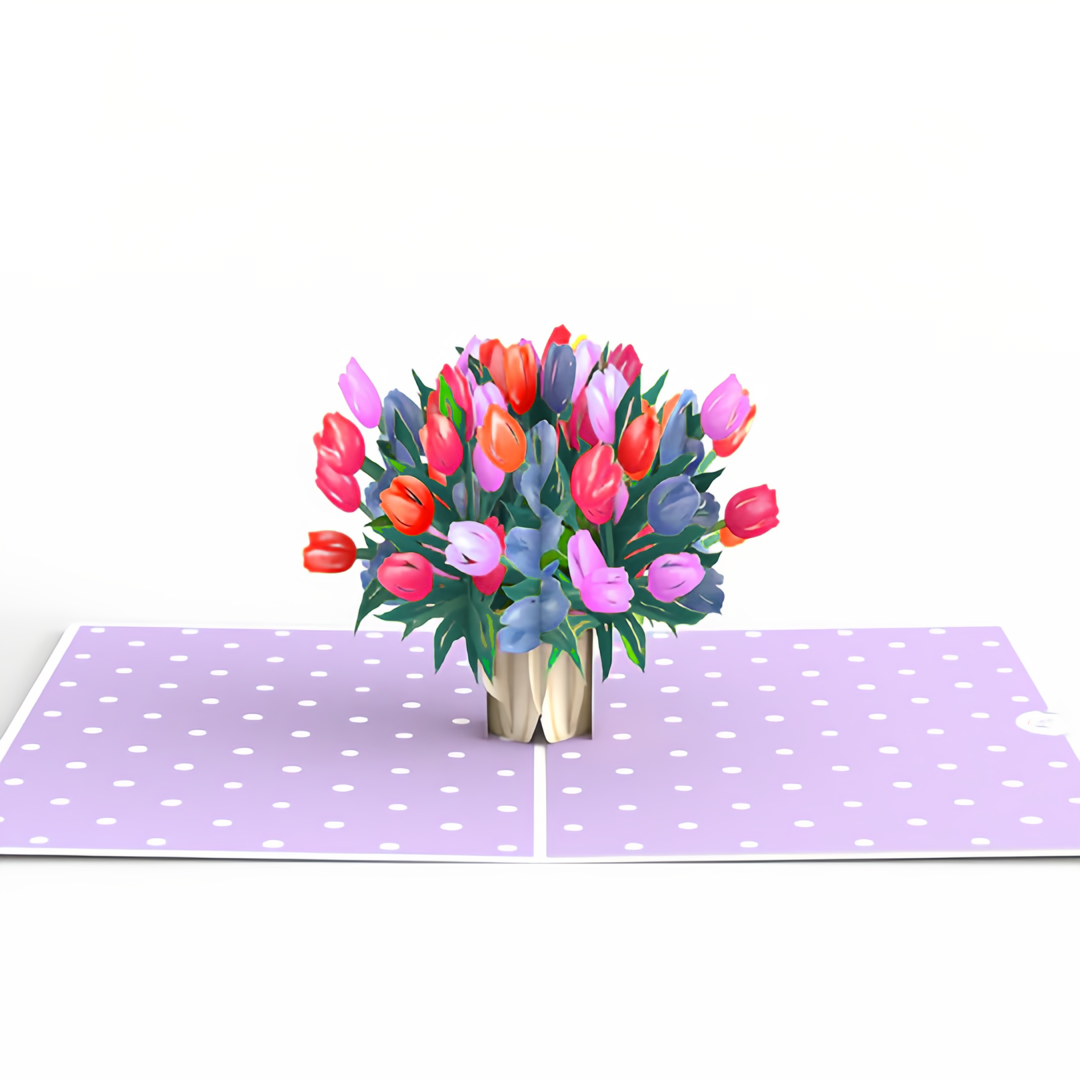 Tulips Pop-Up Card
