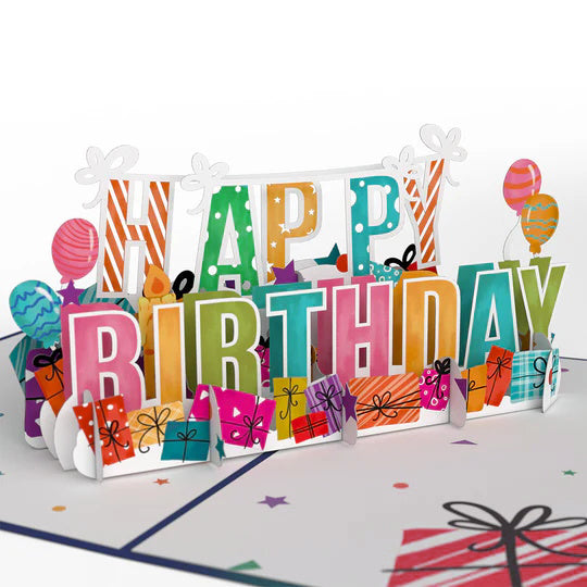 Happy Birthday Pop-Up Card