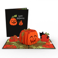 Happy Halloween Pumpkin Pop-Up Card