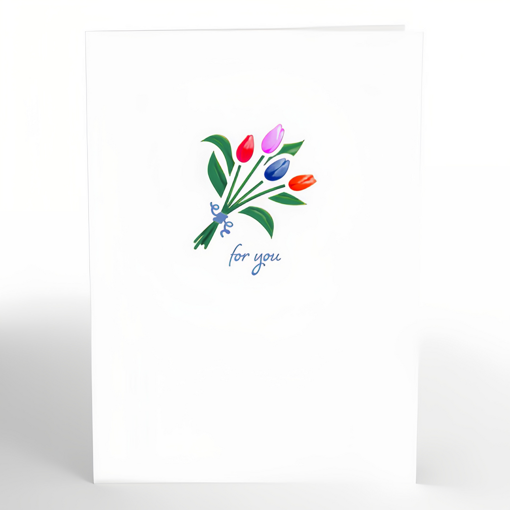 Tulips Pop-Up Card