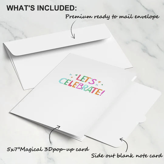 Let's Celebrate Birthday Pop-Up Card
